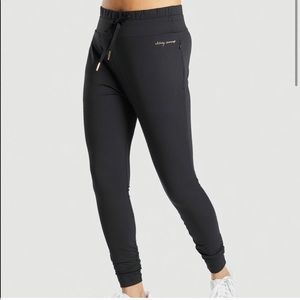 Gymshark x Whitney Simmons Black Joggers - Small